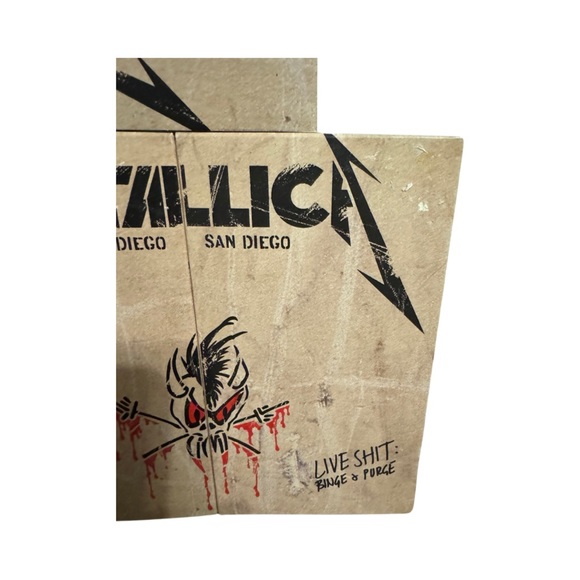Metallica Live Shxt Binge and Purge VHS Set:  Like NEW! 90’s Concert Film - Picture 3 of 12